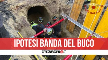 Roma. Scavano tunnel ma uno di loro resta incastrato: arrestati due napoletani