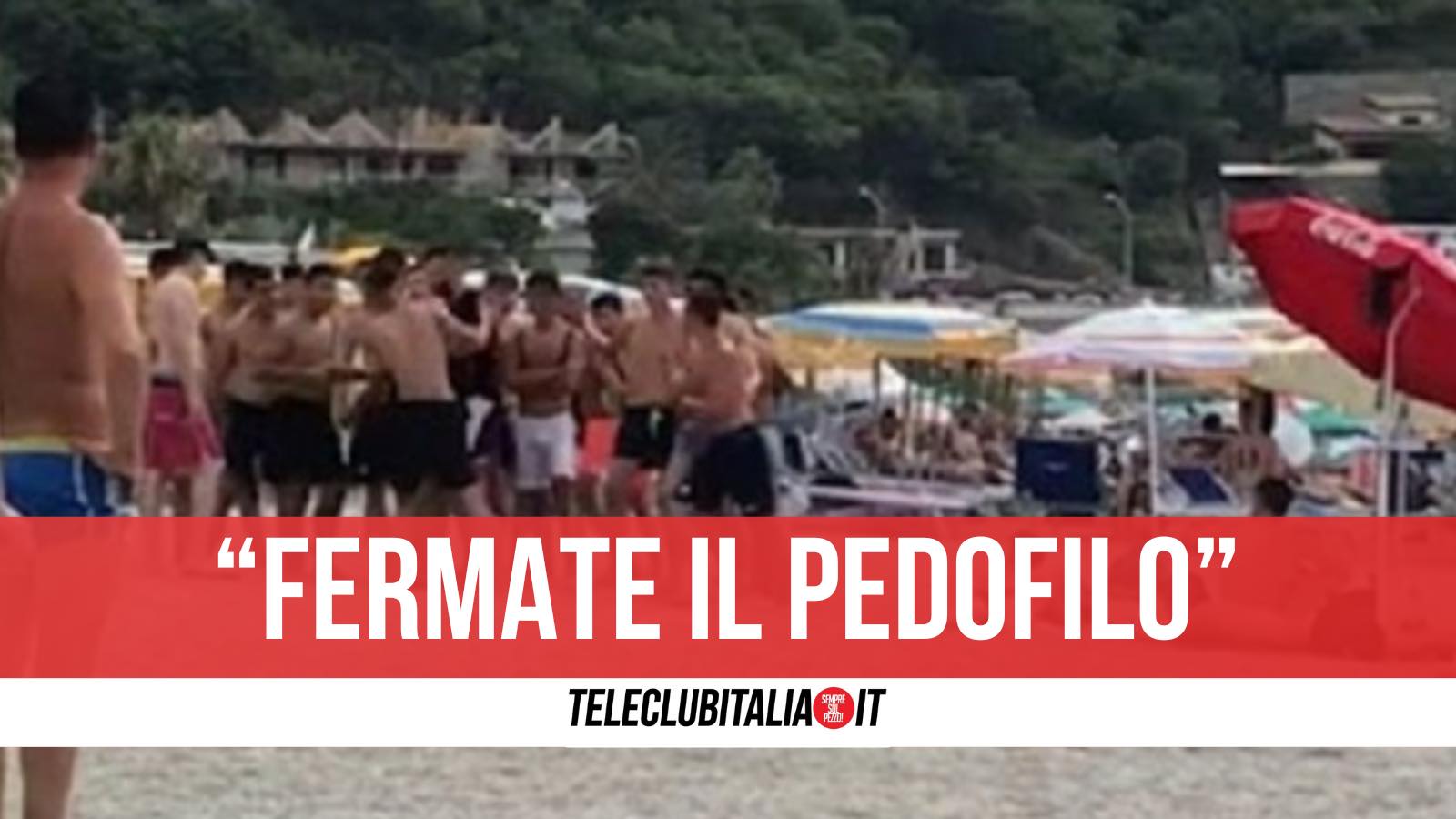 salento porto cesareo bimba rapita presunto pedofilo spiaggia