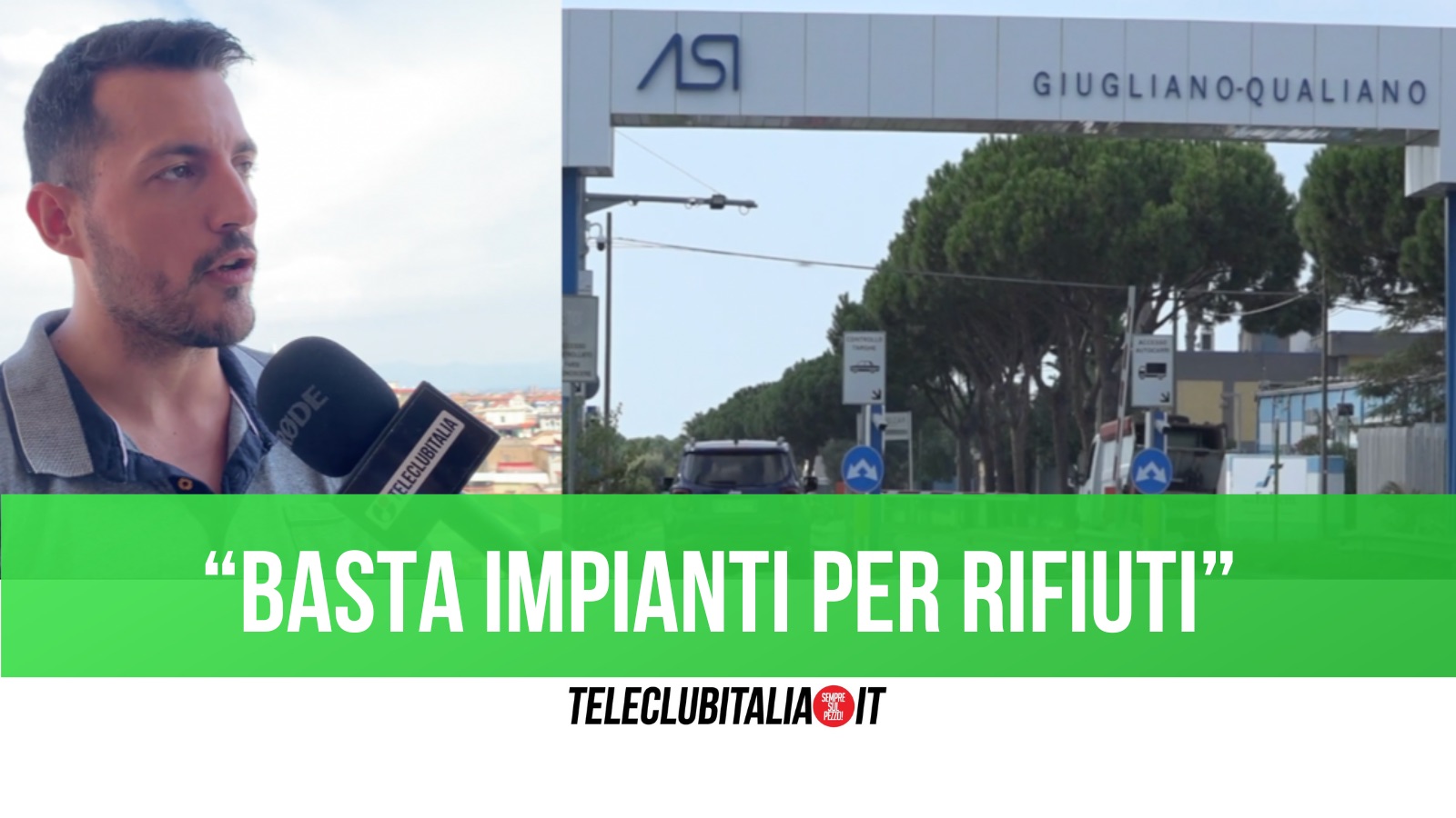 salvatore d'agostino impianto rifiuti zona asi giugliano