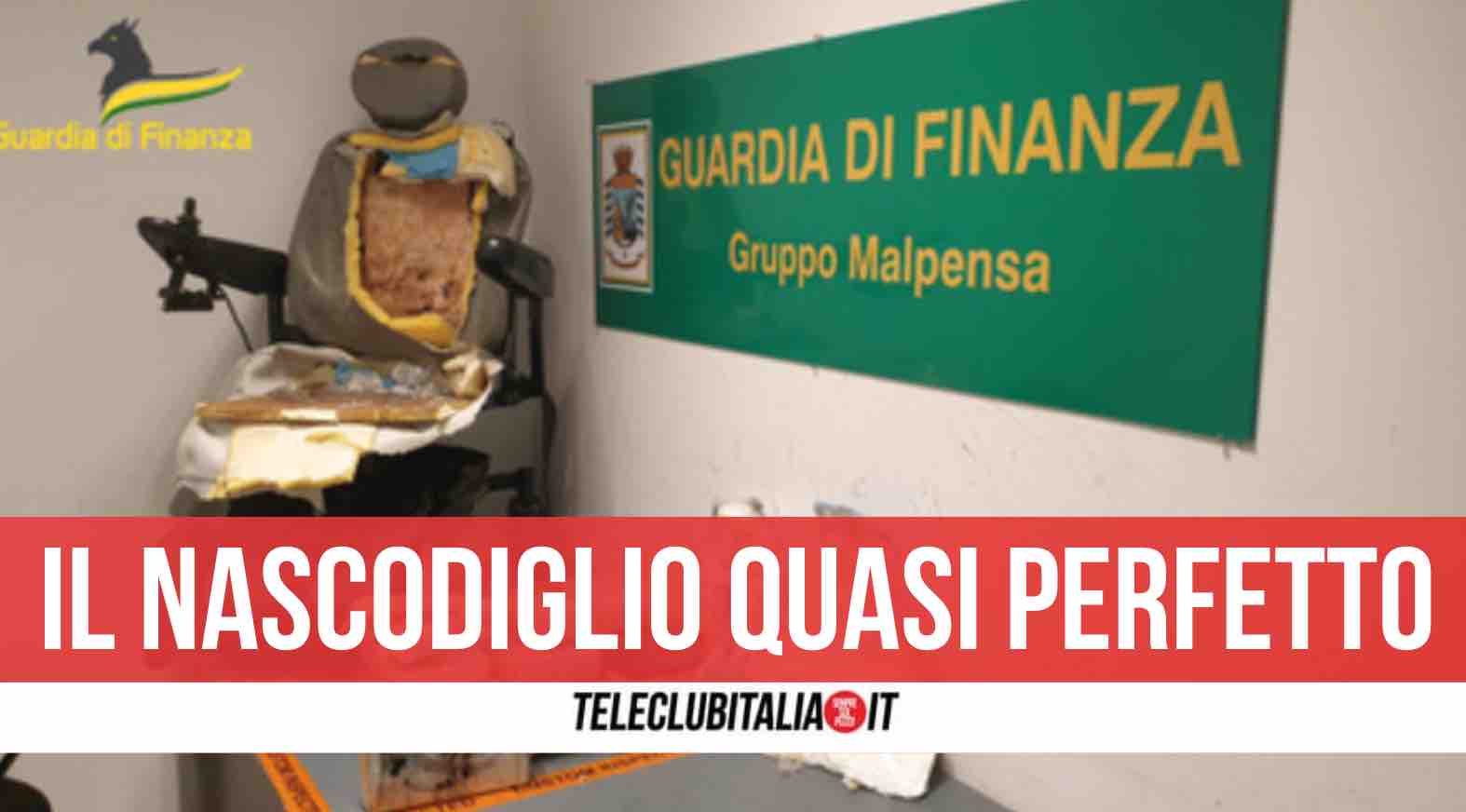 arrestato finto disabile cocaina