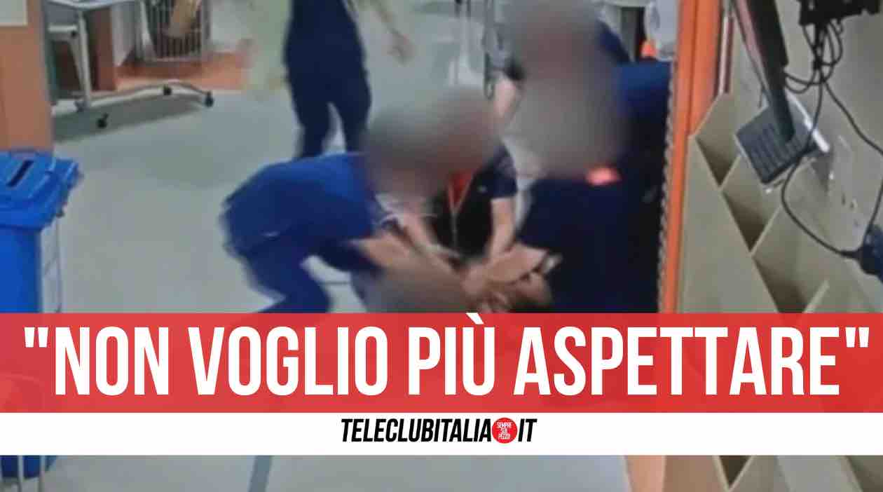 infermiera picchiata Santobono Pausilipon Napoli