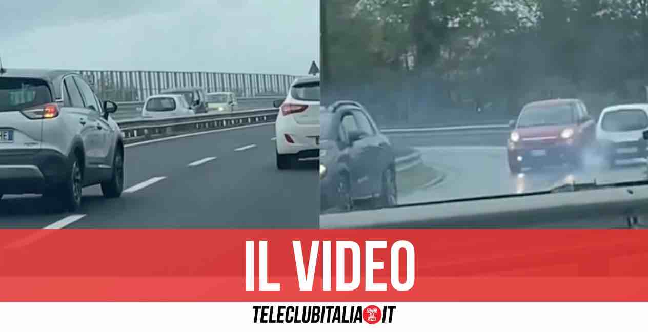 auto contromano asse mediano afragola