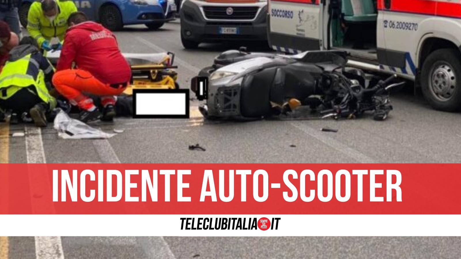 incidente scooter morto sorrento