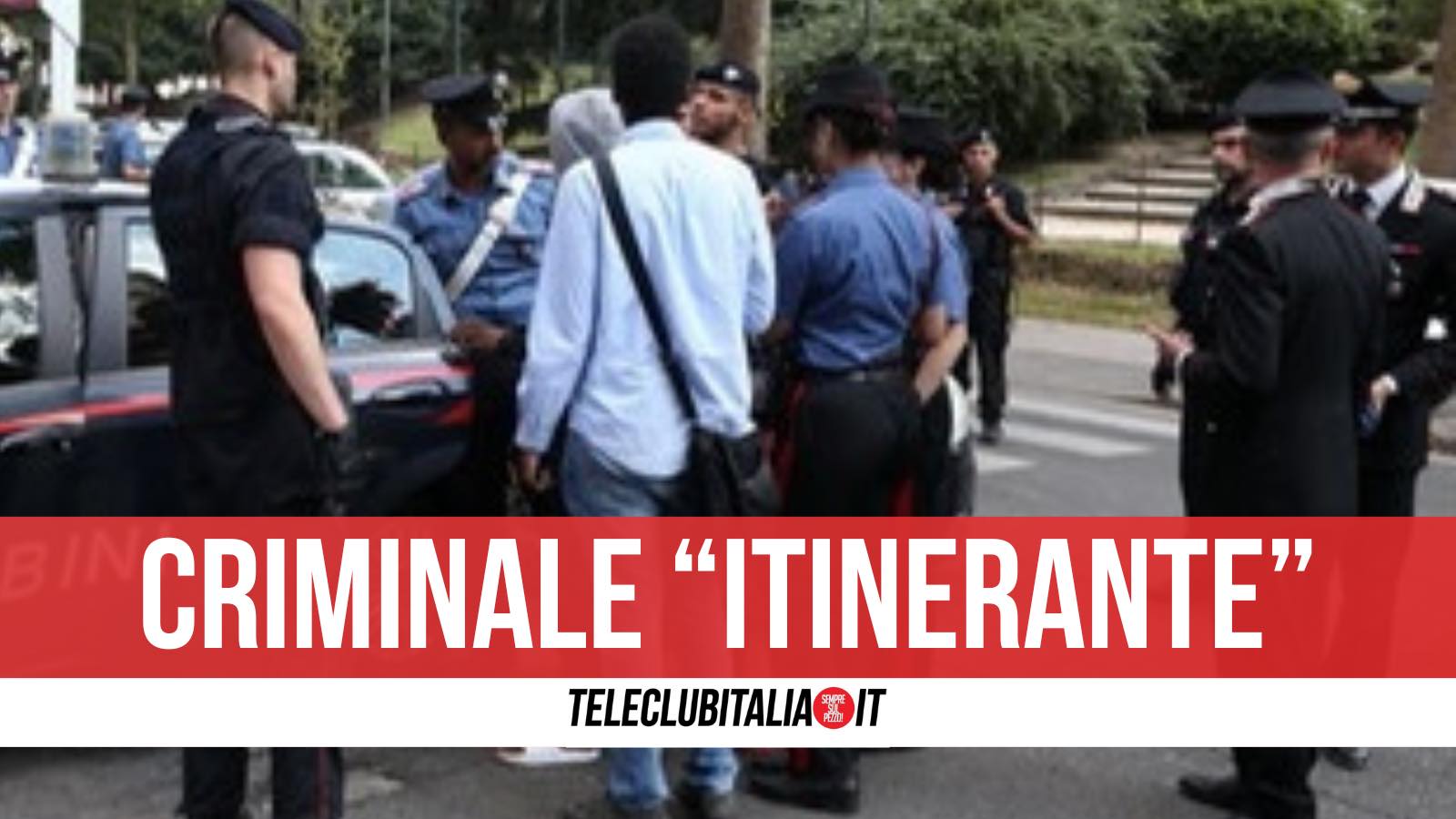 parco verde arrestato fila droga