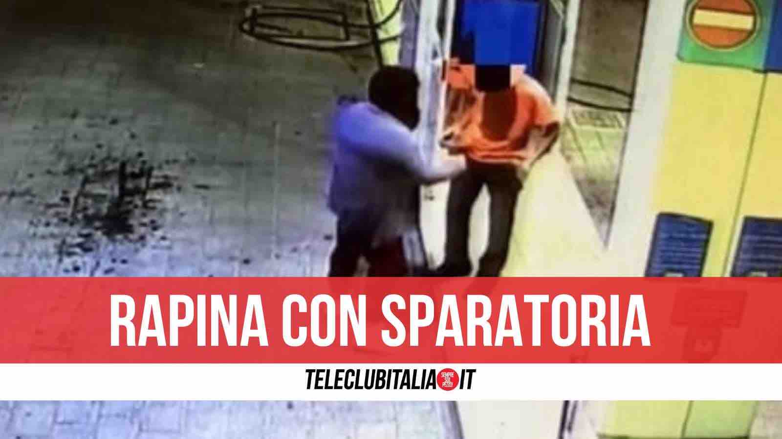 rapina spari napoli ponticelli