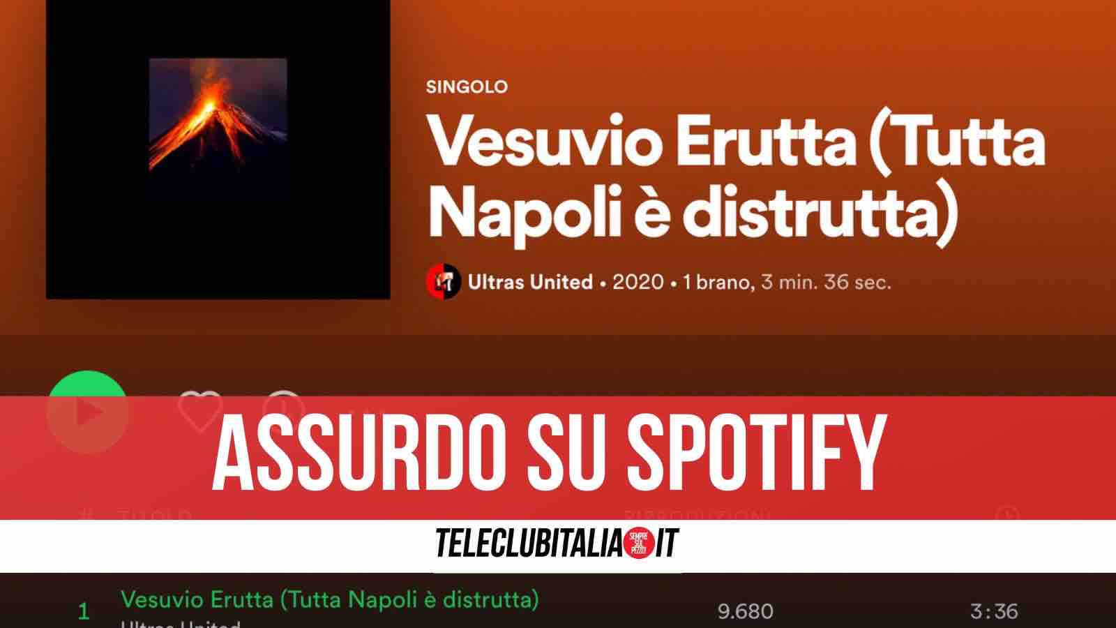 vesuvio erutta spotify