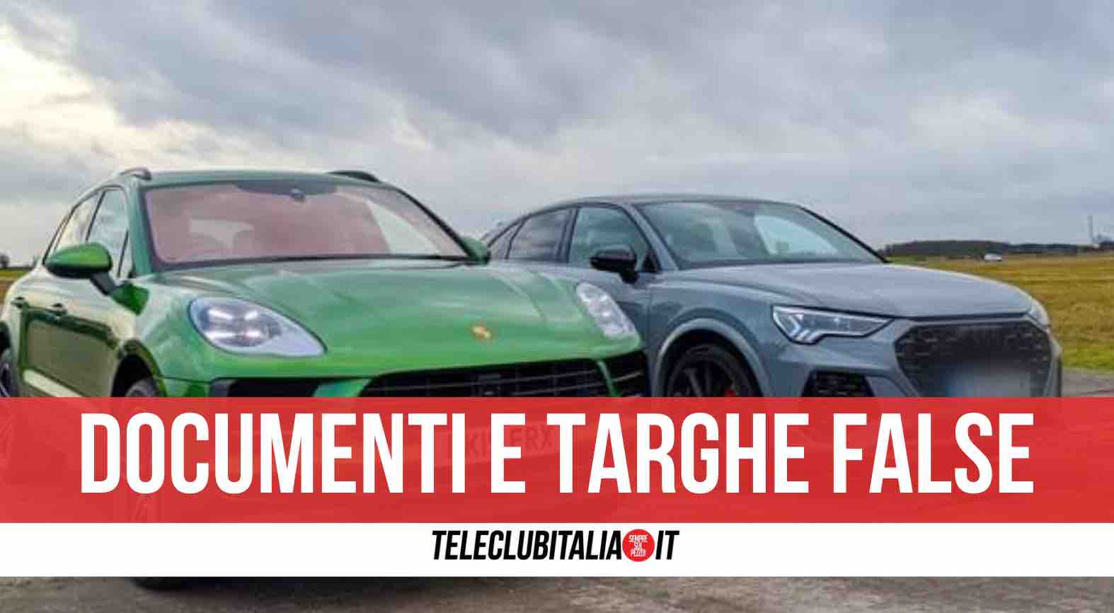 Comprano Audi Q3 e Porsche su internet ma risultano rubate a Napoli e Salerno