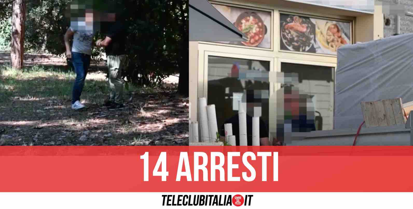 cocaina napoli toscana 14 arresti