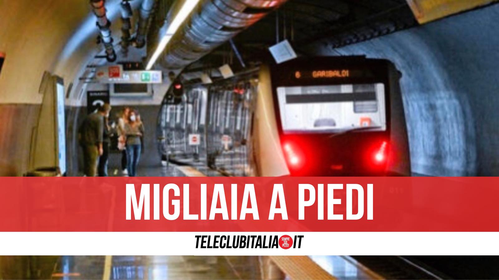 guasto metro linea 1 napoli