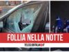 maddaloni litiga moglie sfascia distrugge auto piazza