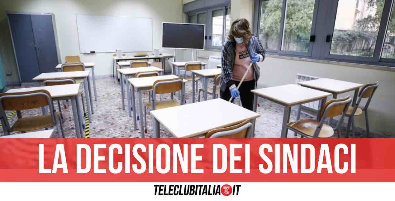 maltempo campania scuole chiuse 23 novembre