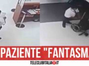 fantasma entra in ospedale video virale