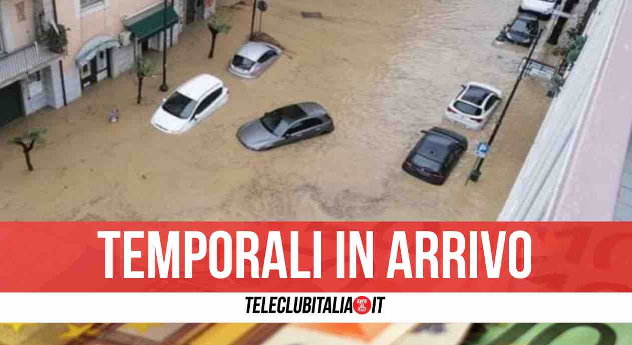 maltempo rischio alluvioni nel weekend