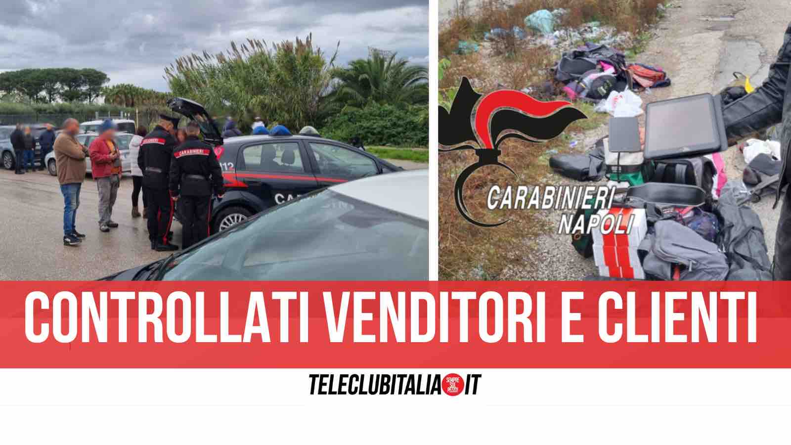 blitz mercato pulci giugliano