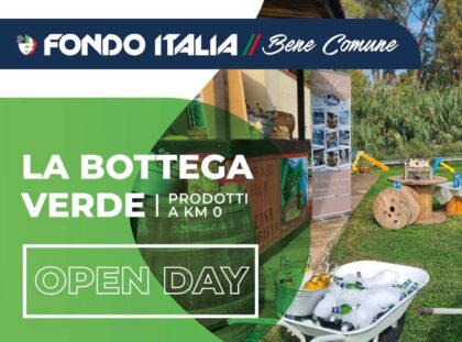 Bottega verde: open day nel bene sottratto alla criminalità “Fondo Italia”