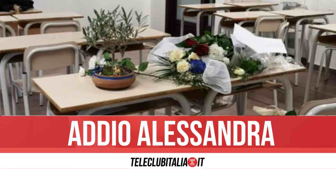 aversa morta alessandra maria graziano 15 anni