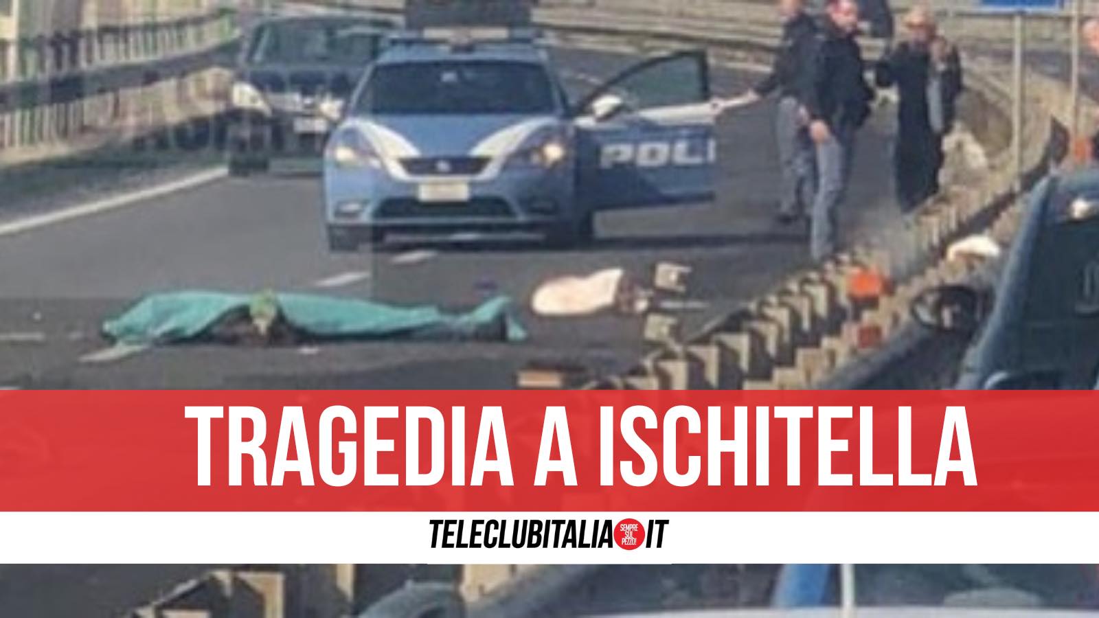 morto incidente ischitella superstrada ciclista decapitato