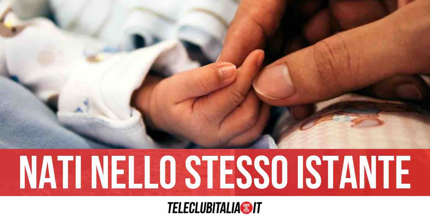 Chiara e Filippo sono i primi nati nel 2023 in Italia