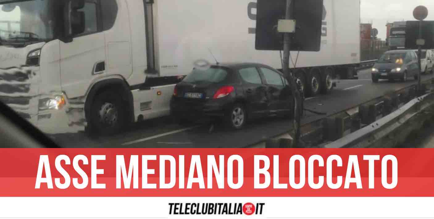 incidente asse mediano 19 gennaio