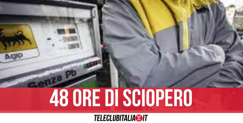 sciopero benzinai 24 gennaio