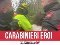 Torre del Greco, si allontana dall'ospedale e scivola in un burrone: 36enne salvata dai Carabinieri