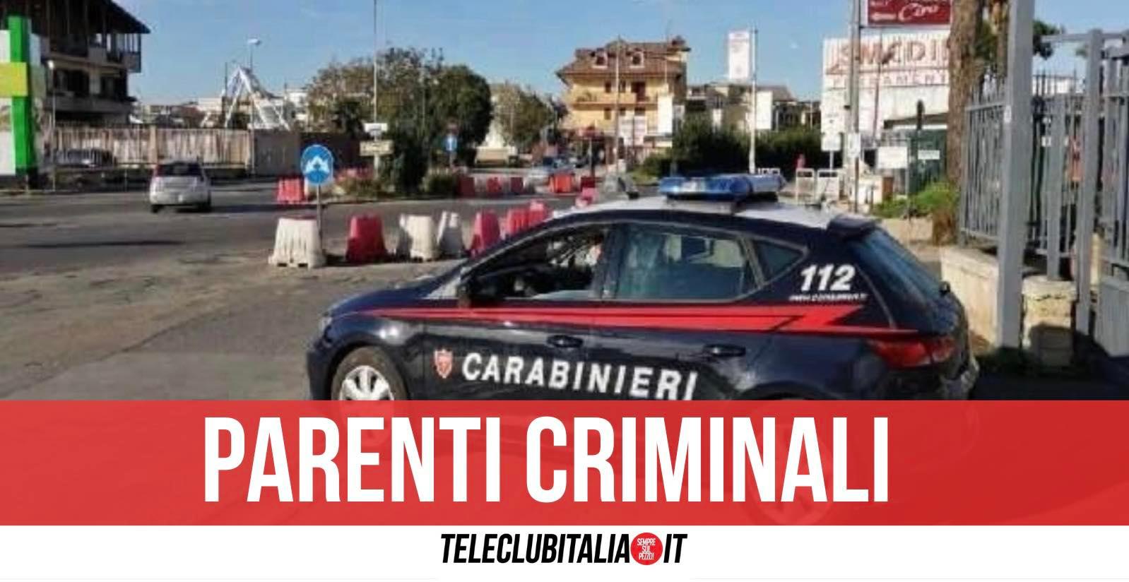 carabinieri giugliano arrestato davide sarnataro droga zia