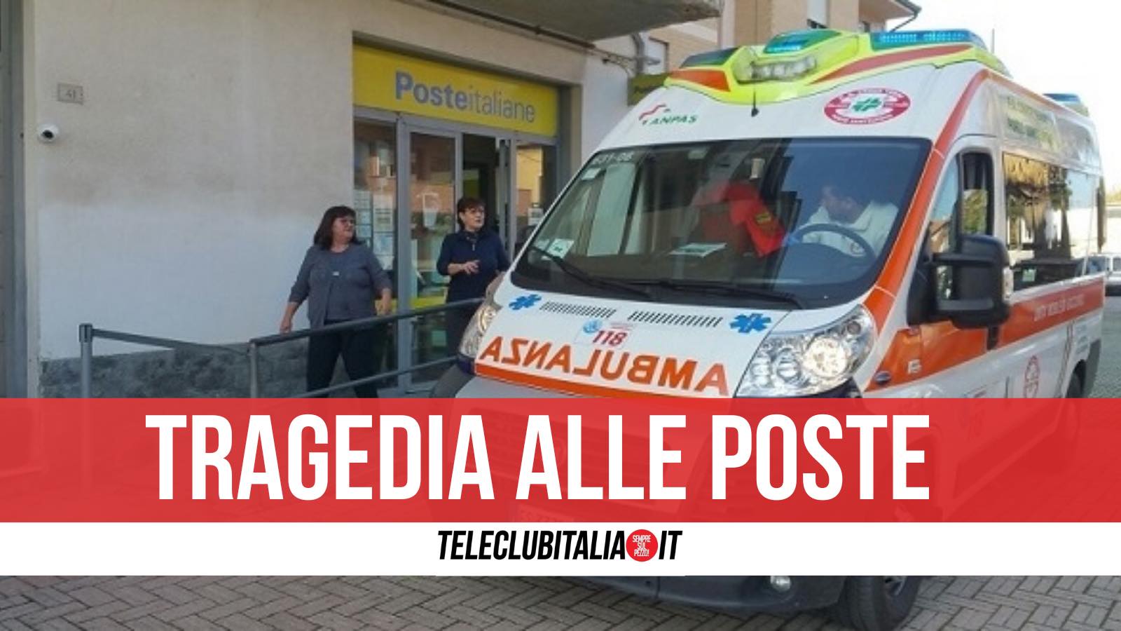 piedimonte matese morto ufficio postale