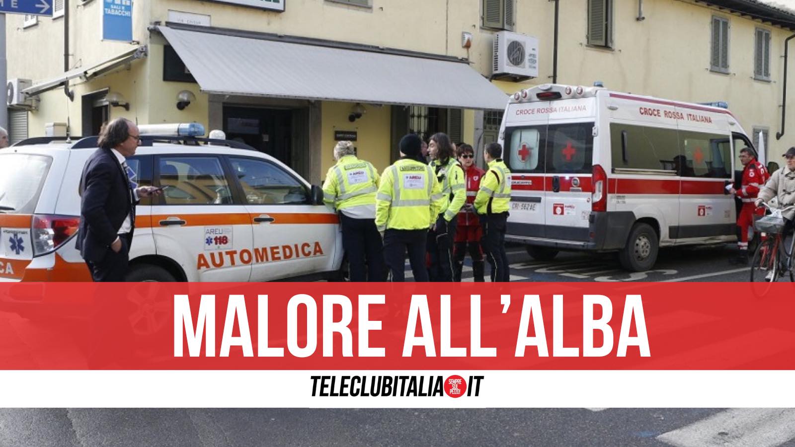 teggiano malore bar morto