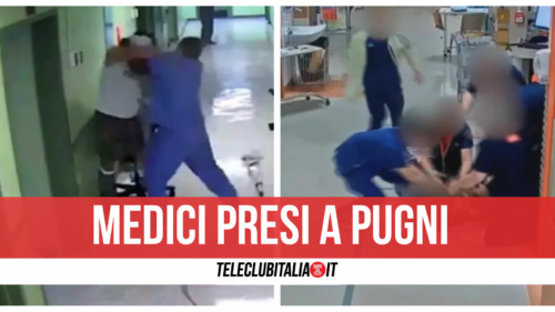 medici presi a pugni napoli ospedale pellegrini