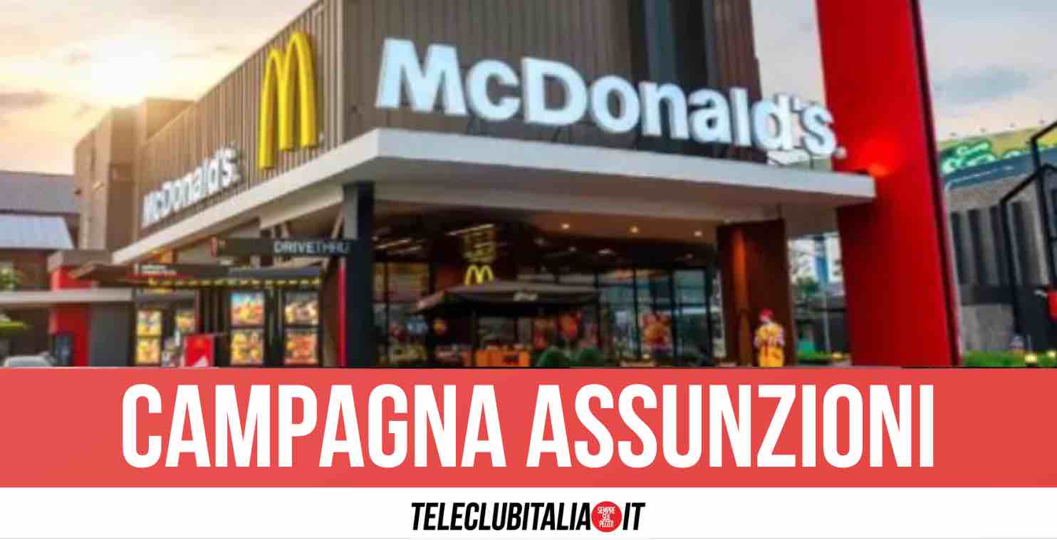 McDonald’s assume, 5000 nuovi posti di lavoro: come candidarsi