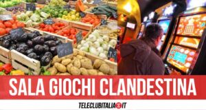 Napoli, slot machine dal fruttivendolo: gioco d'azzardo tra frutta e verdura