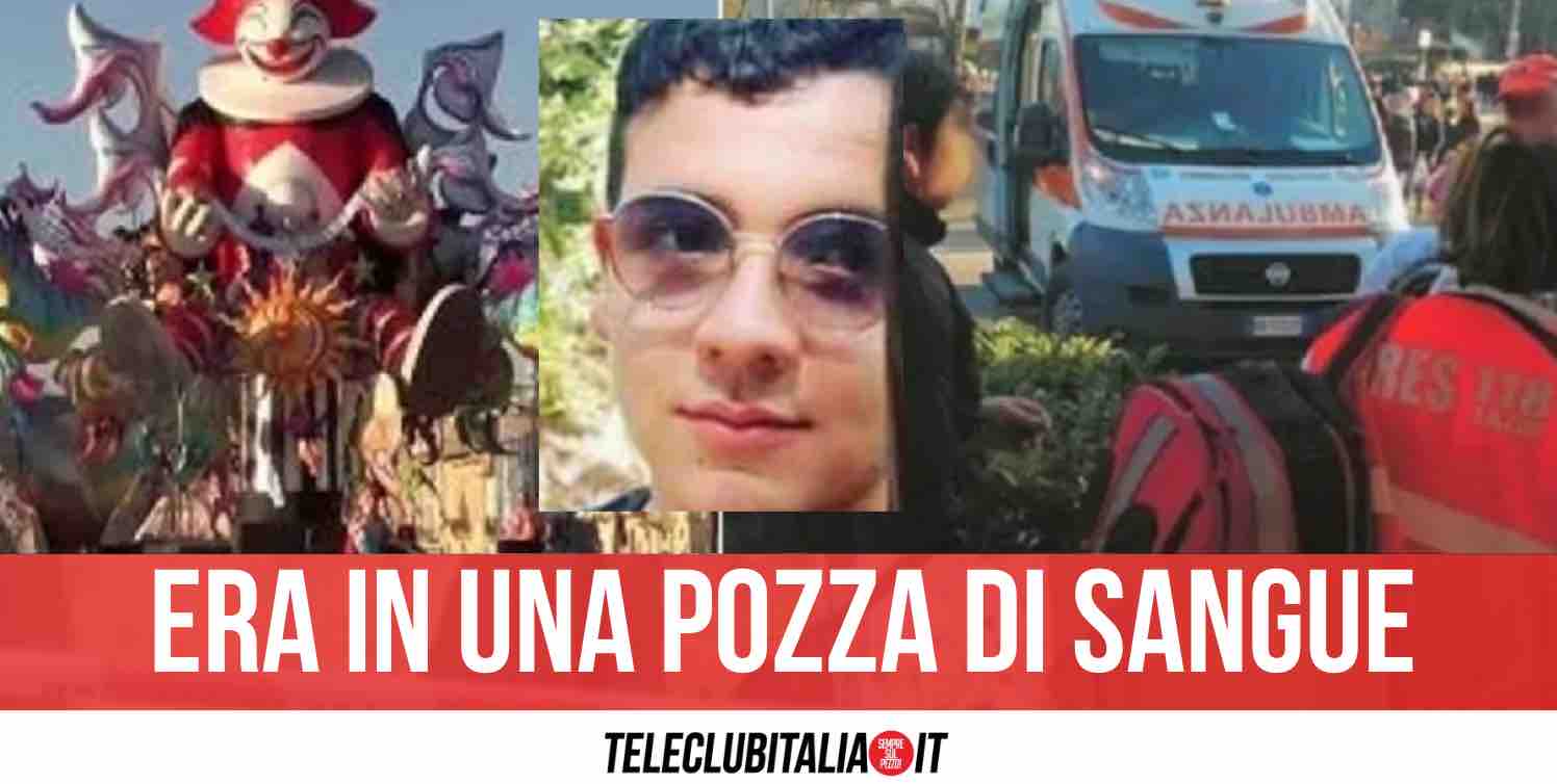 Tragedia di Carnevale, cade dal carro dopo sfilata: Angelo muore a 17 anni