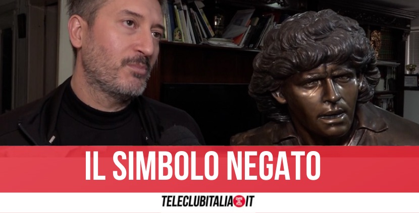 Napoli rifiuta la statua di Maradona: Afragola e Casalnuovo si contendono l'opera