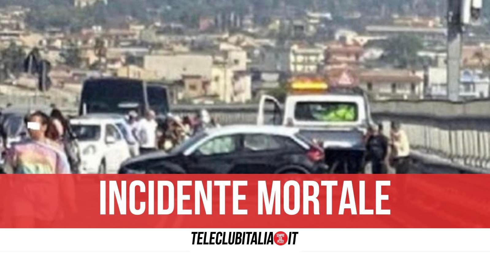 incidente viadotto san marco morto castellammare