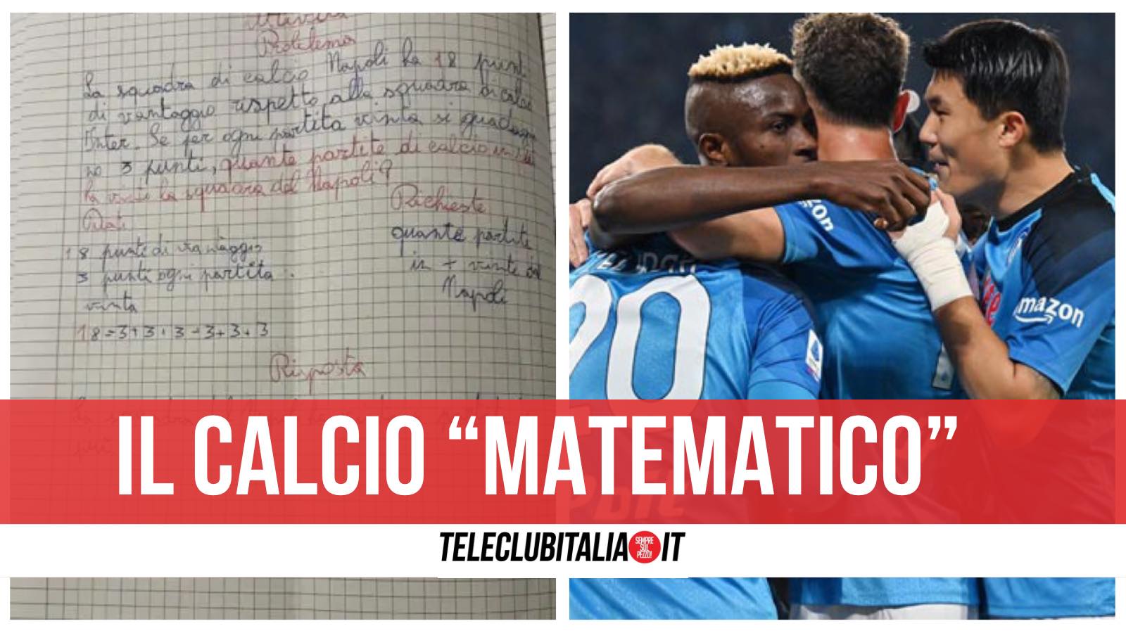 quesito matematica classifica napoli