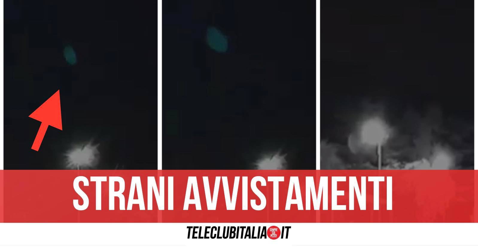 ufo provincia di napoli polvica di nola 16 febbraio