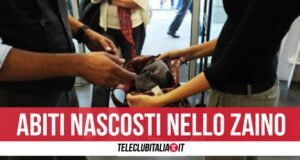 Shopping senza pagare a Napoli, bloccata coppia di 20enni