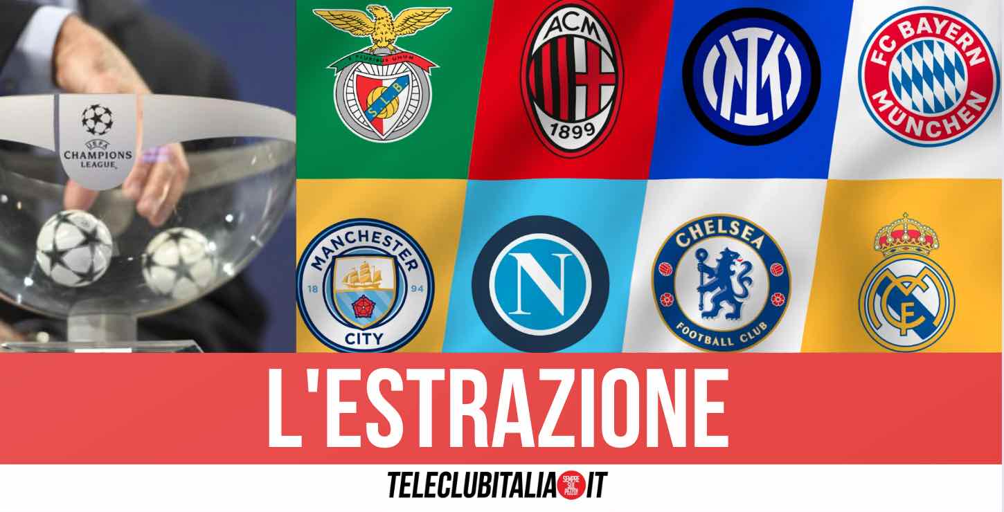 Napoli, sorteggio Champions League: a che ora e dove vederlo in tv