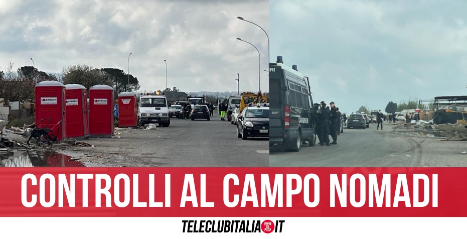 Giugliano. Blitz al campo rom, il sindaco: 