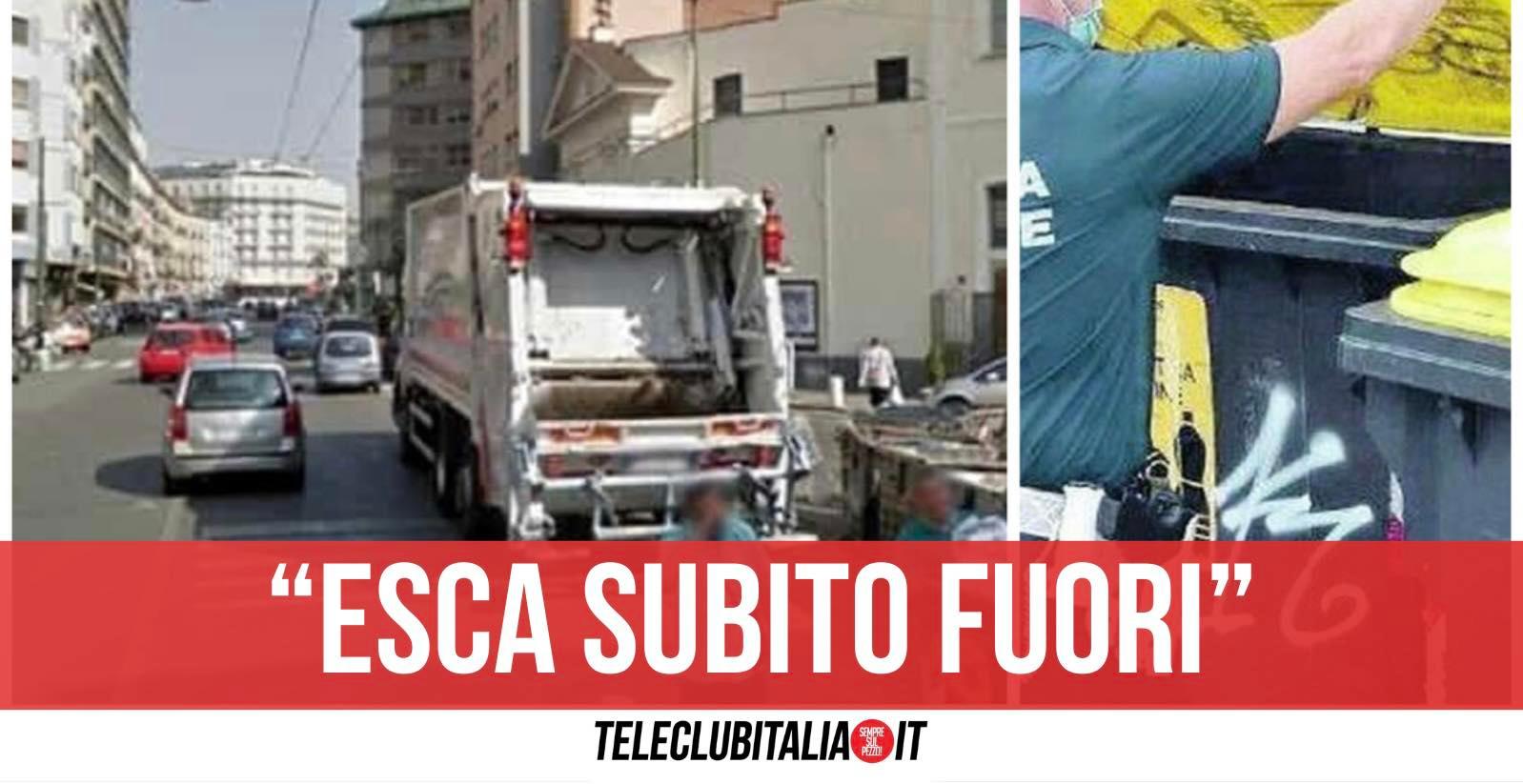 arrestata latitante napoli 32enne nascosta immondizia