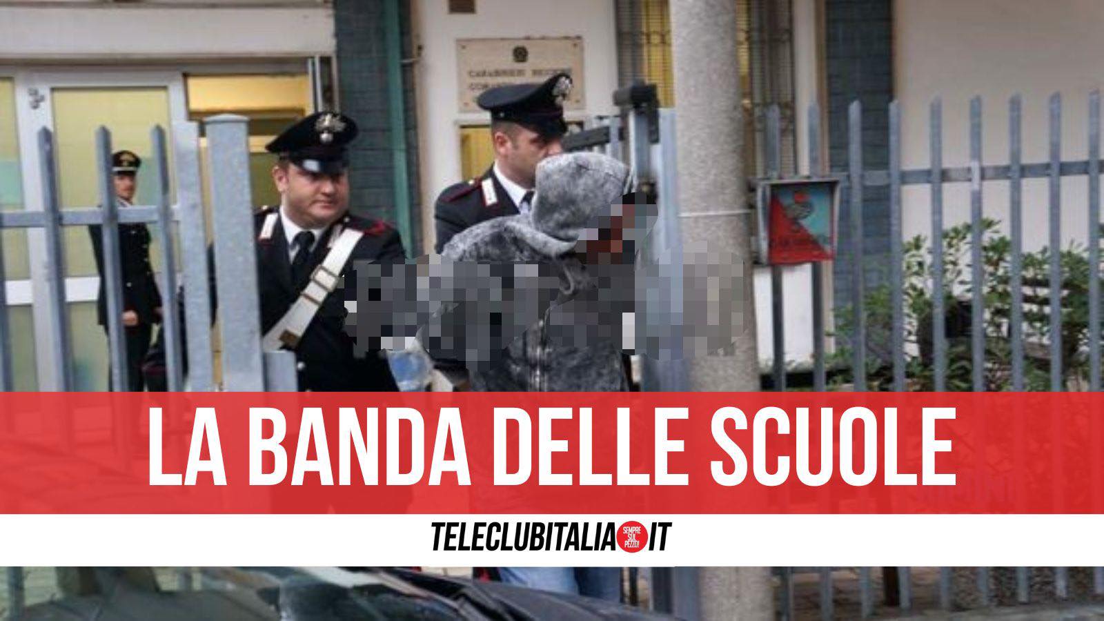 arrestati ladri scuole marano arrestati ladri scuole marano
