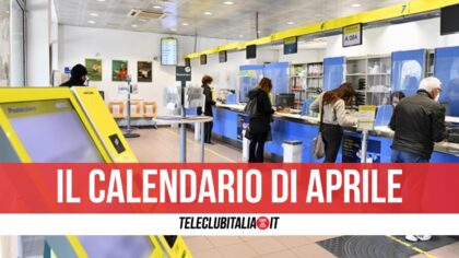 Campania, il calendario delle pensioni di aprile: pagamento in due giorni diversi