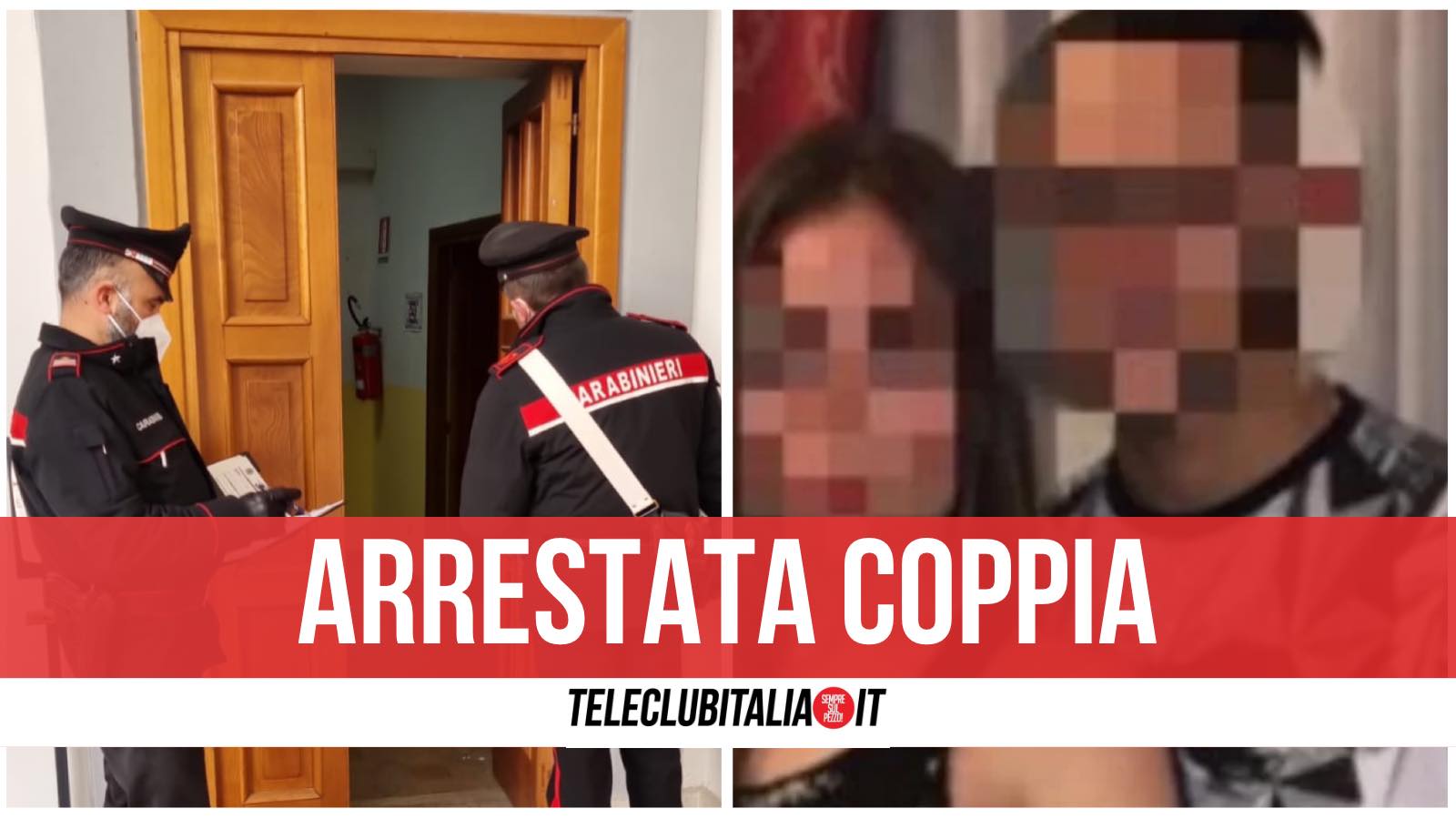 coppia droga arrestata licola delia esposito coppia droga arrestata licola delia esposito