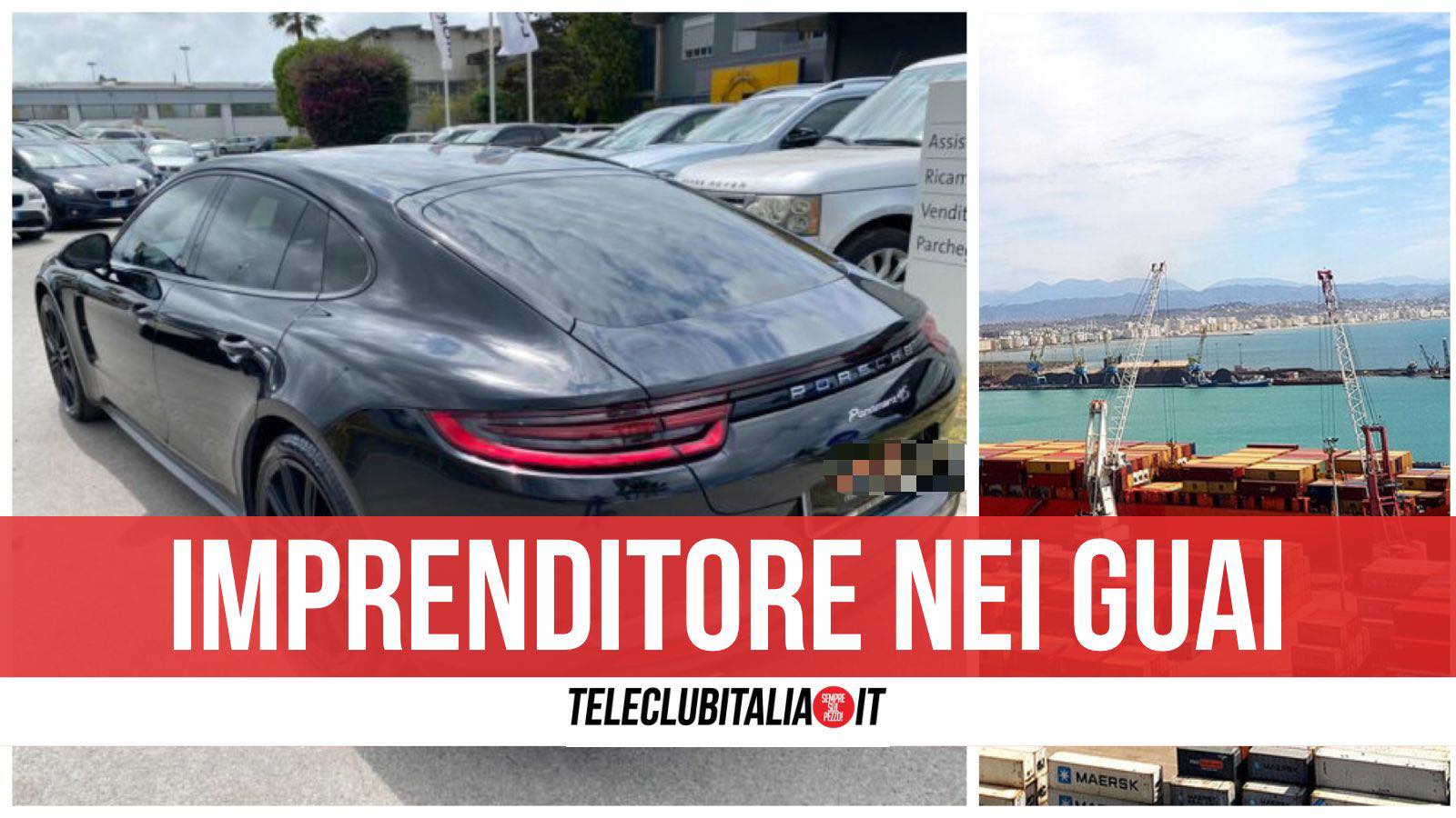 imprenditore caserta porsche noleggio