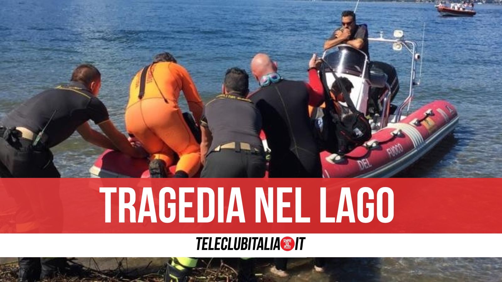 lago di garda morto turista