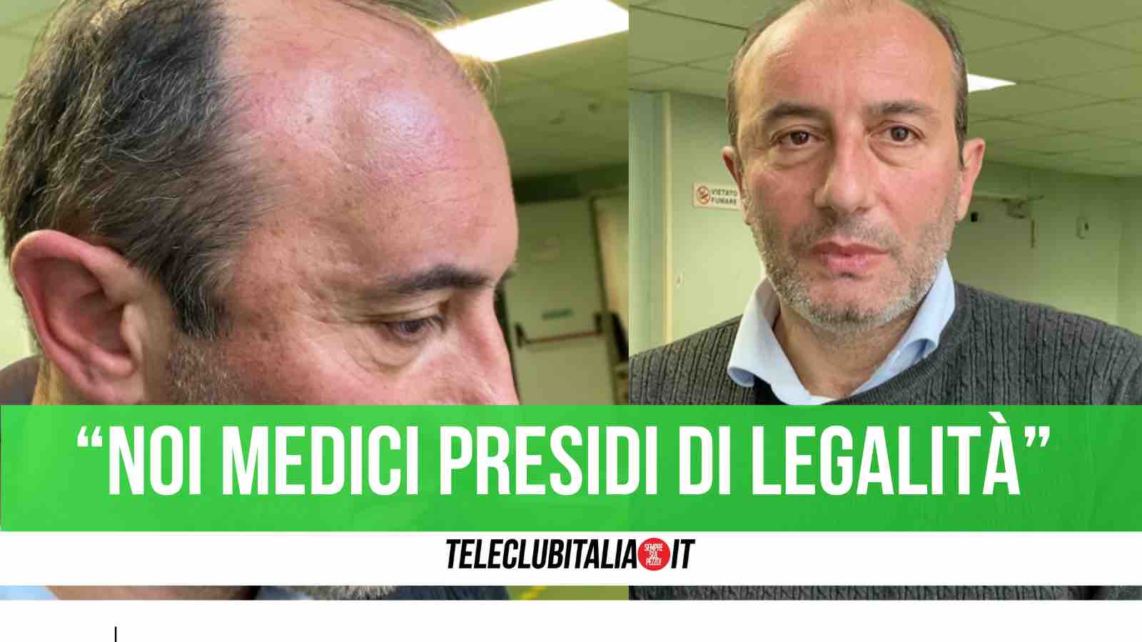 medico aggredito giugliano