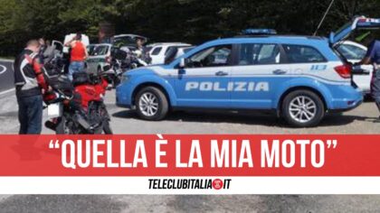 Napoli, riconosce la sua moto rubata su sito di vendita online: scatta la trappola