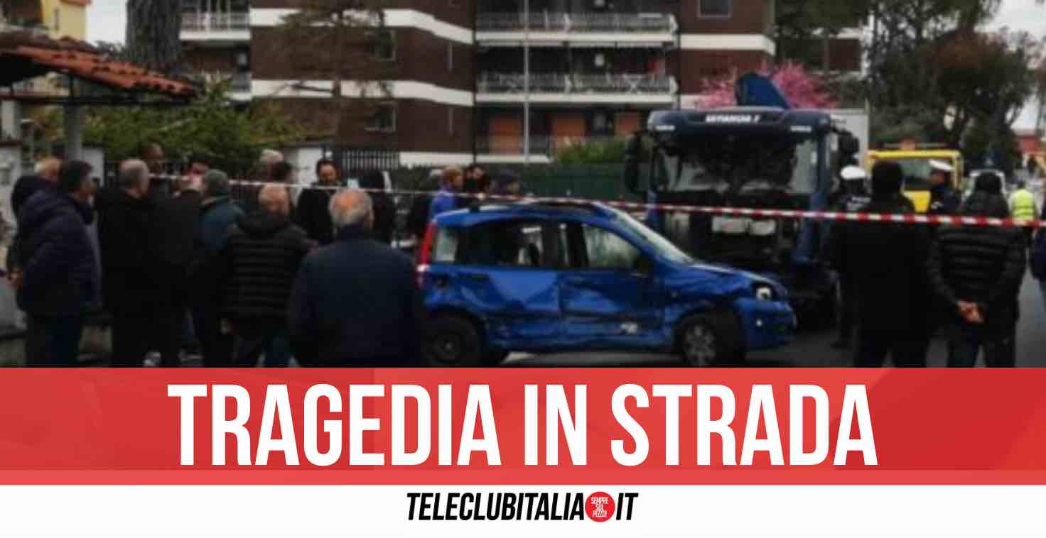 Quarto, tragico scontro tra auto e camion: un morto