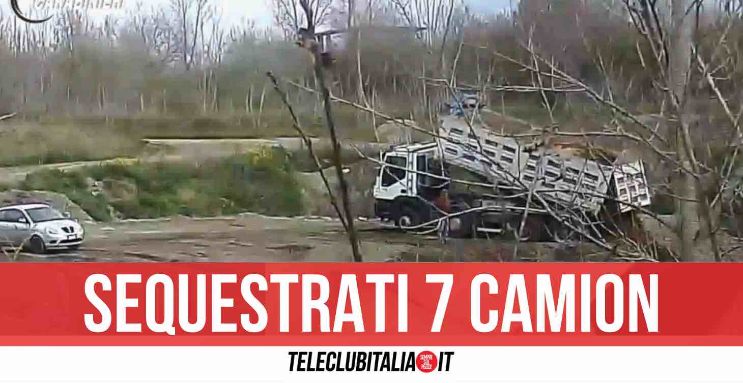 Tonnellate di rifiuti sotterrati nel parco del Vesuvio, 9 arresti