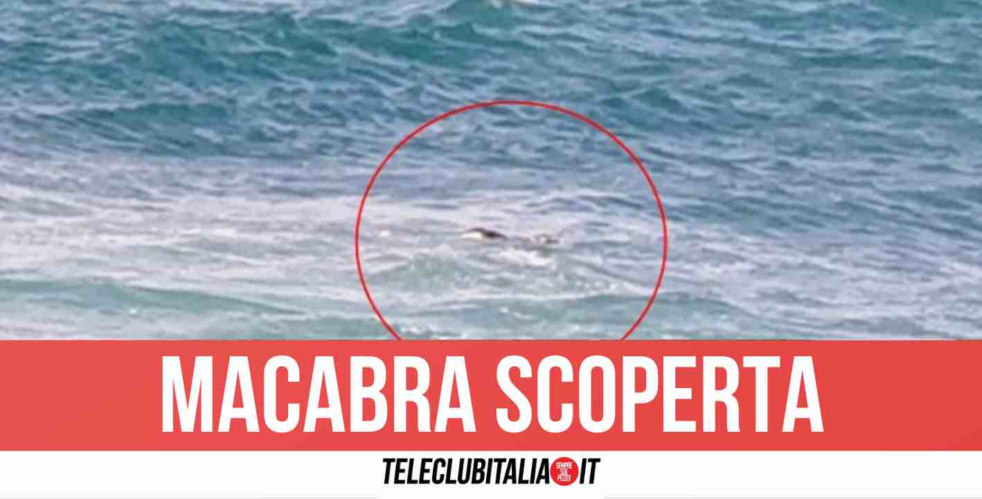 Campania, trovato il cadavere di un uomo in mare